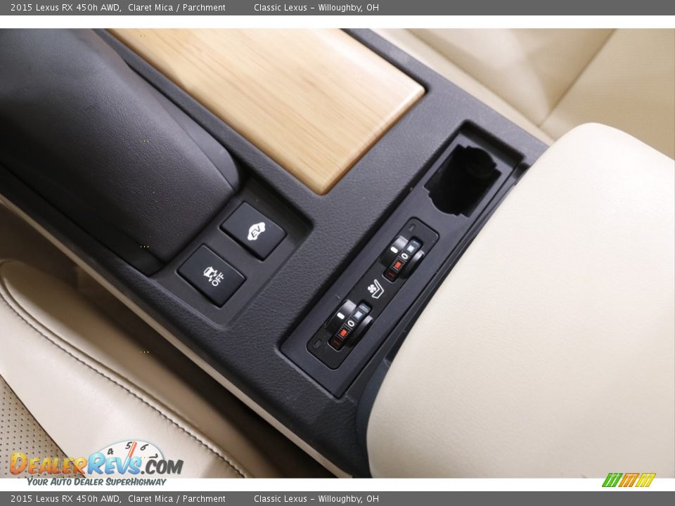 Controls of 2015 Lexus RX 450h AWD Photo #16