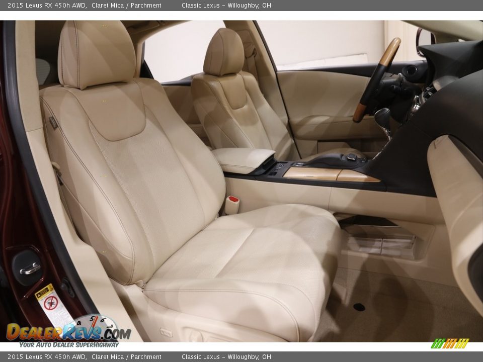 Front Seat of 2015 Lexus RX 450h AWD Photo #17