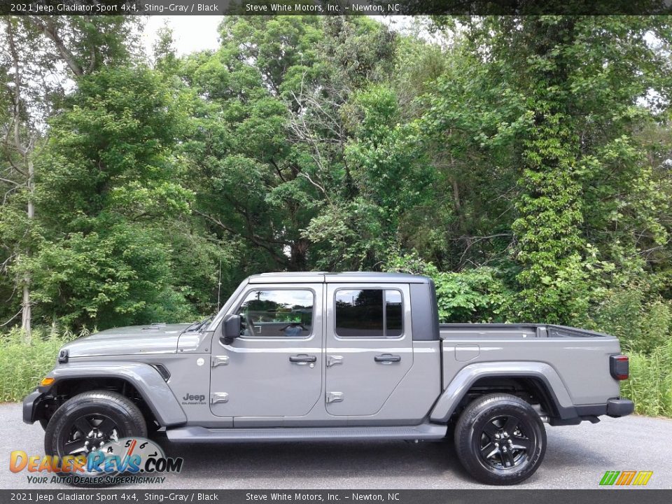 2021 Jeep Gladiator Sport 4x4 Sting-Gray / Black Photo #1