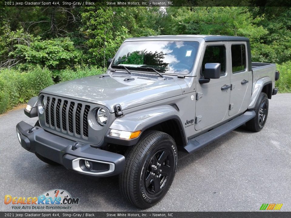 2021 Jeep Gladiator Sport 4x4 Sting-Gray / Black Photo #2