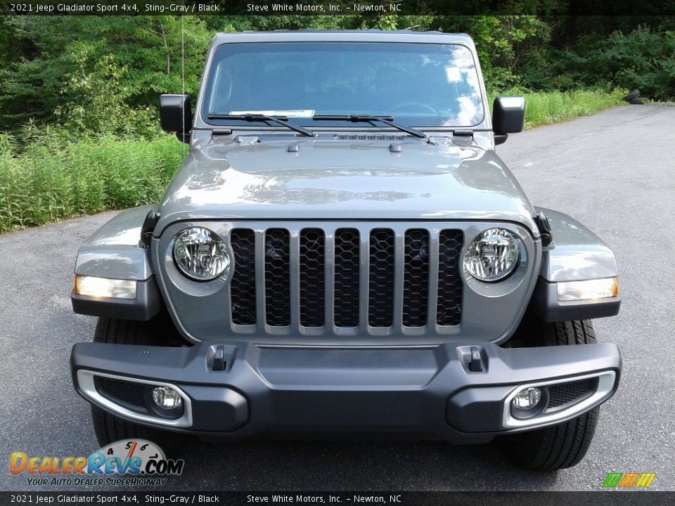 2021 Jeep Gladiator Sport 4x4 Sting-Gray / Black Photo #3