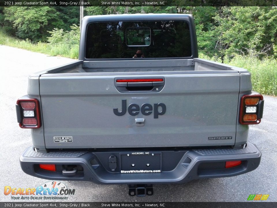 2021 Jeep Gladiator Sport 4x4 Sting-Gray / Black Photo #7