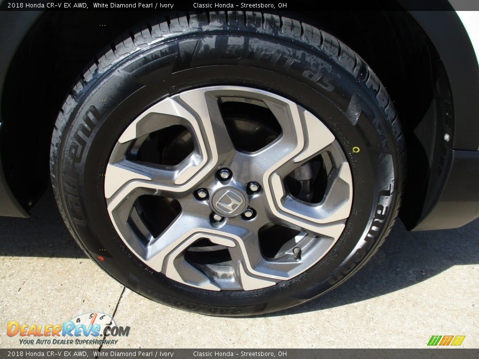 2018 Honda CR-V EX AWD White Diamond Pearl / Ivory Photo #5