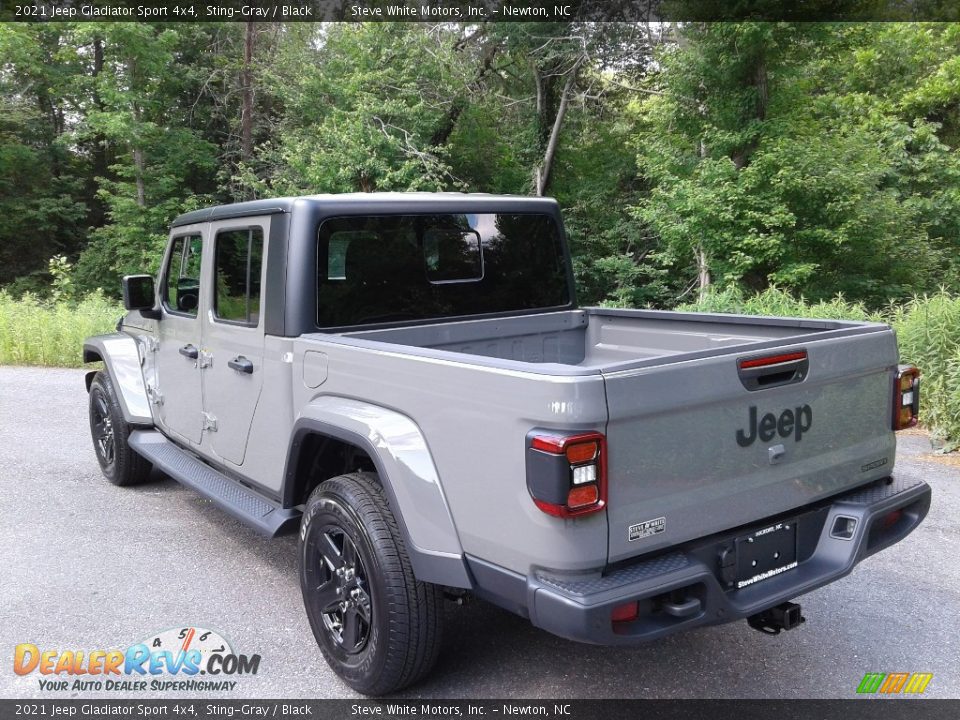 2021 Jeep Gladiator Sport 4x4 Sting-Gray / Black Photo #9