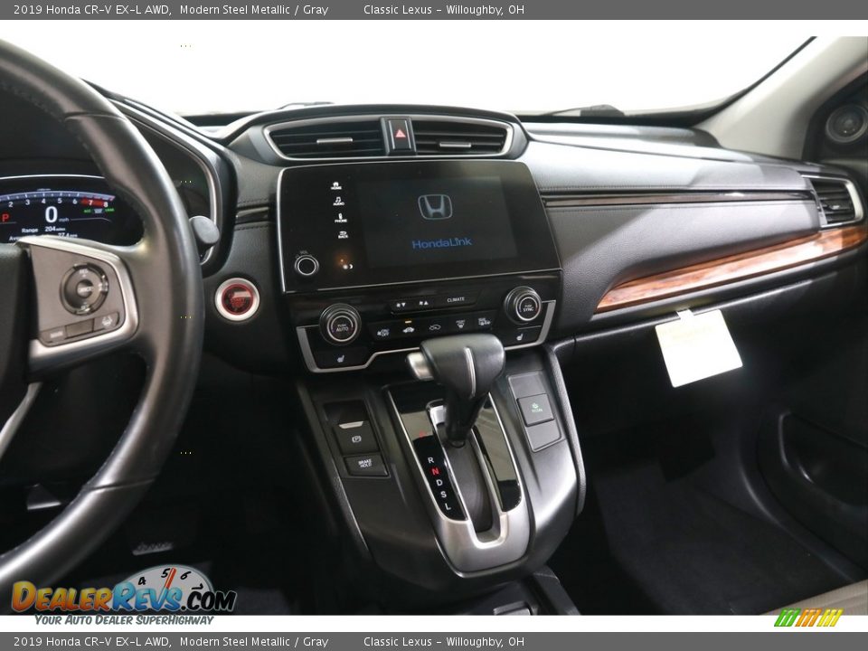 2019 Honda CR-V EX-L AWD Modern Steel Metallic / Gray Photo #9