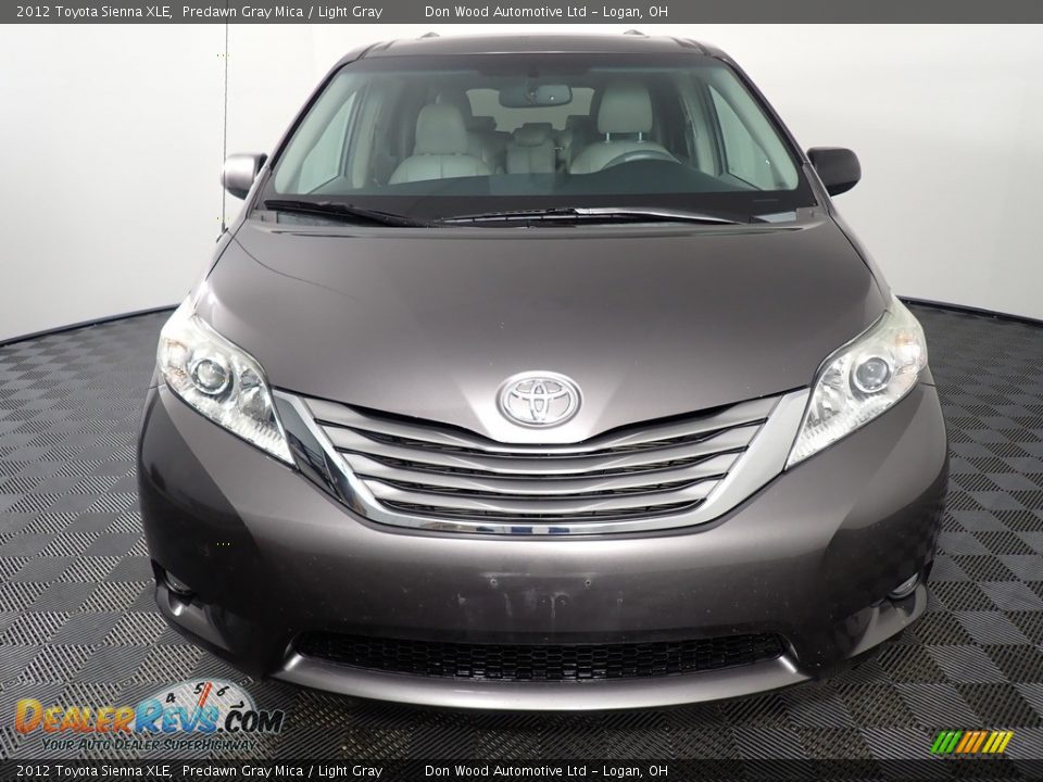 2012 Toyota Sienna XLE Predawn Gray Mica / Light Gray Photo #6