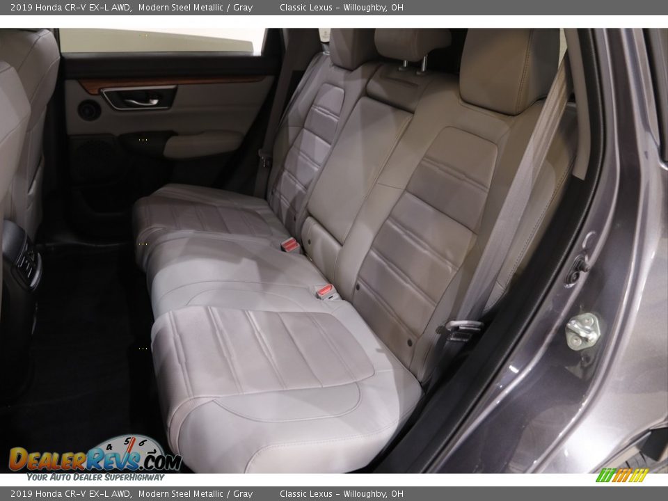 2019 Honda CR-V EX-L AWD Modern Steel Metallic / Gray Photo #18