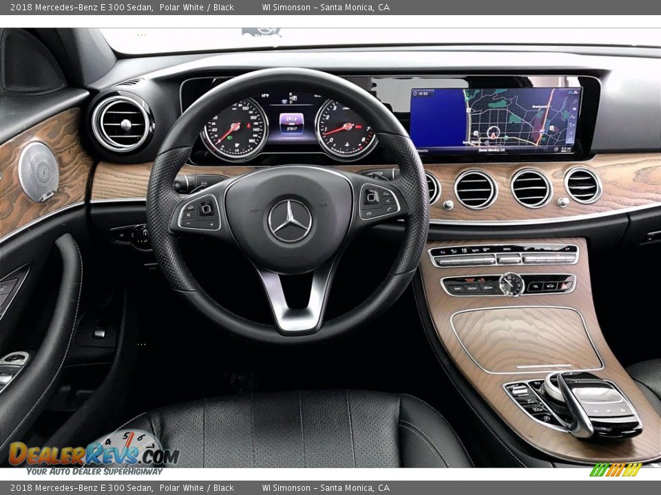 2018 Mercedes-Benz E 300 Sedan Polar White / Black Photo #4