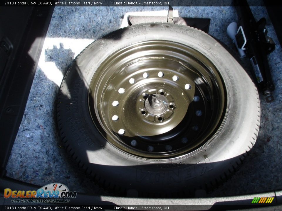 2018 Honda CR-V EX AWD White Diamond Pearl / Ivory Photo #21