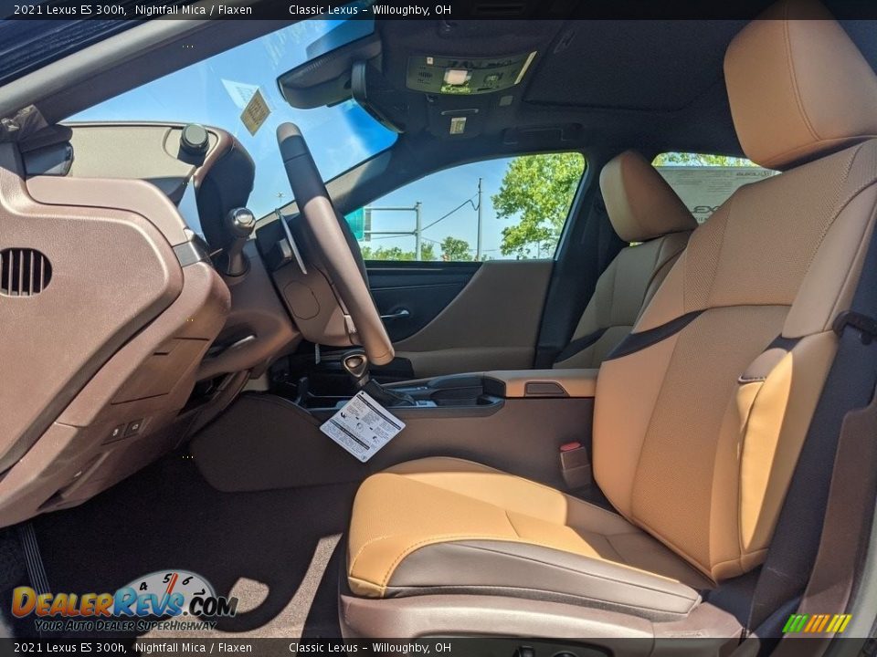 Flaxen Interior - 2021 Lexus ES 300h Photo #2