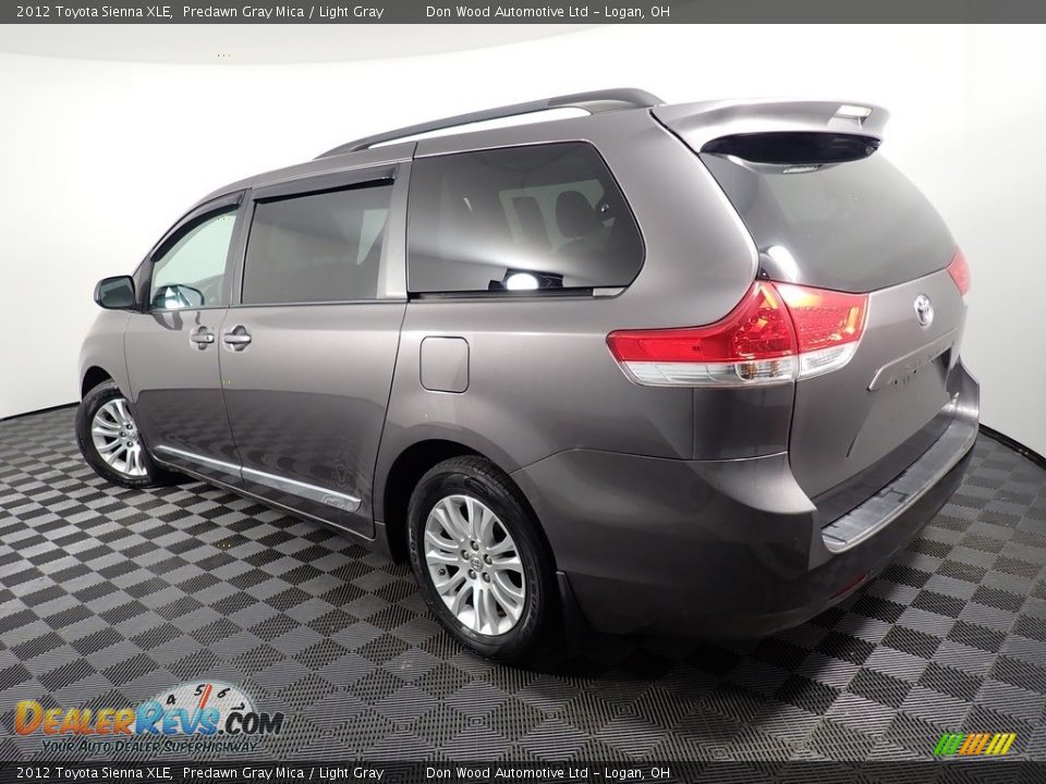 2012 Toyota Sienna XLE Predawn Gray Mica / Light Gray Photo #12