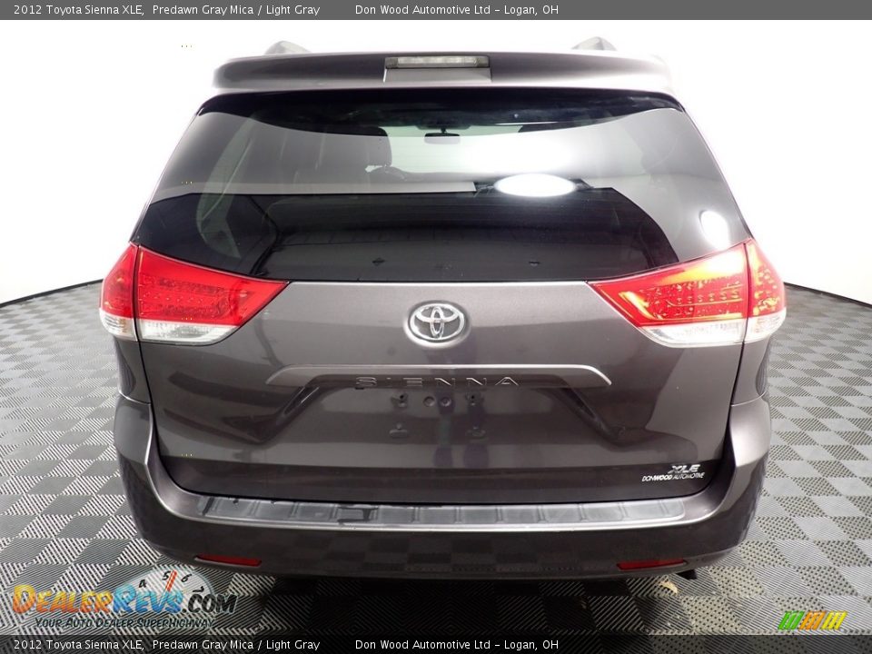 2012 Toyota Sienna XLE Predawn Gray Mica / Light Gray Photo #13