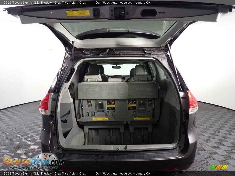 2012 Toyota Sienna XLE Predawn Gray Mica / Light Gray Photo #14