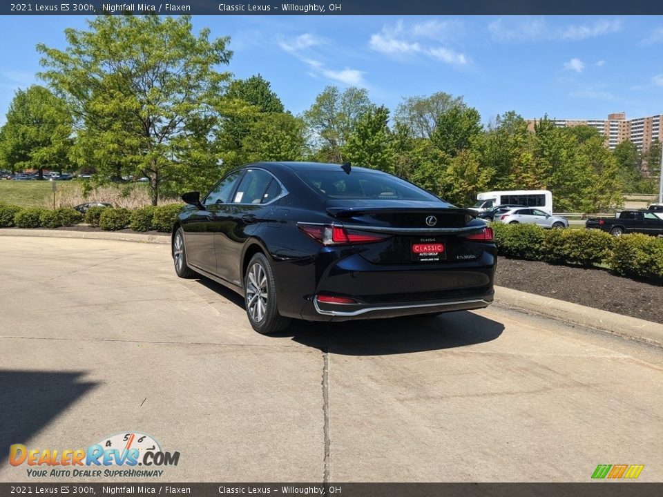 2021 Lexus ES 300h Nightfall Mica / Flaxen Photo #4