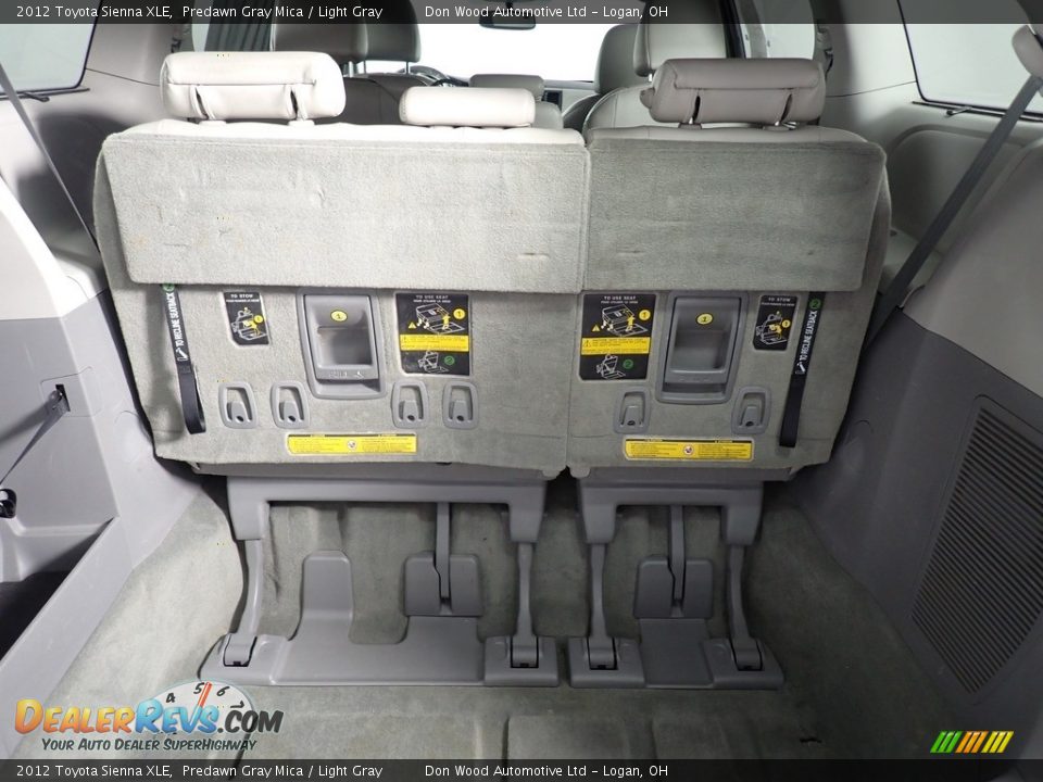 2012 Toyota Sienna XLE Predawn Gray Mica / Light Gray Photo #15