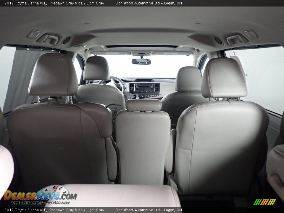2012 Toyota Sienna XLE Predawn Gray Mica / Light Gray Photo #16