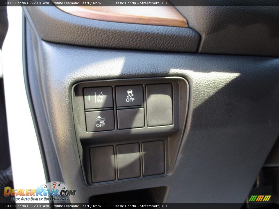2018 Honda CR-V EX AWD White Diamond Pearl / Ivory Photo #29