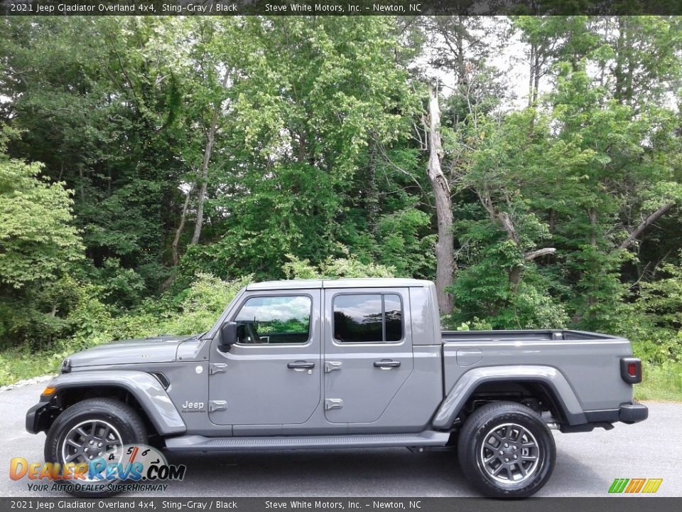 2021 Jeep Gladiator Overland 4x4 Sting-Gray / Black Photo #1