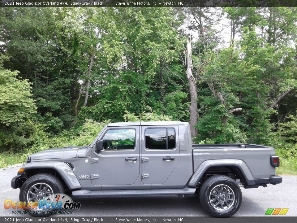 2021 Jeep Gladiator Overland 4x4 Sting-Gray / Black Photo #1