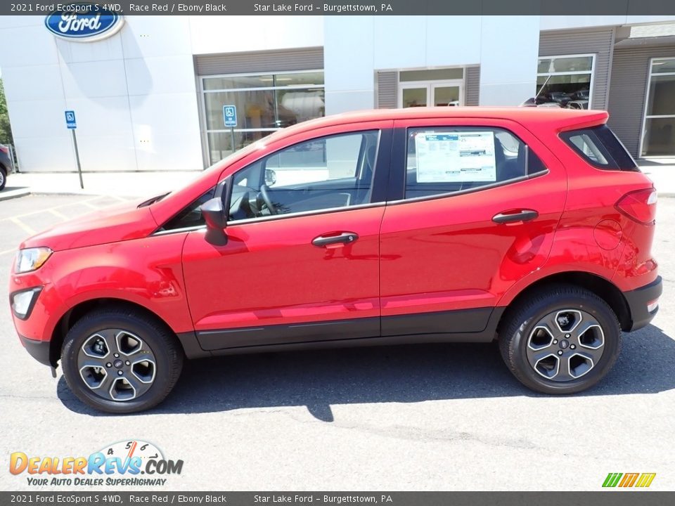 2021 Ford EcoSport S 4WD Race Red / Ebony Black Photo #2