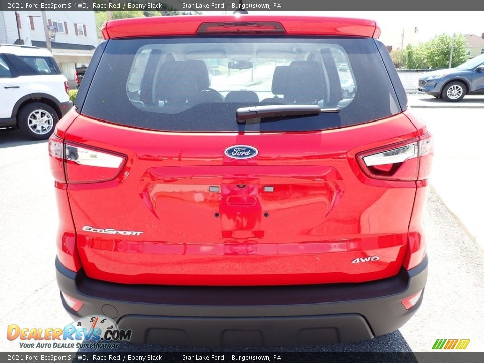 2021 Ford EcoSport S 4WD Race Red / Ebony Black Photo #4