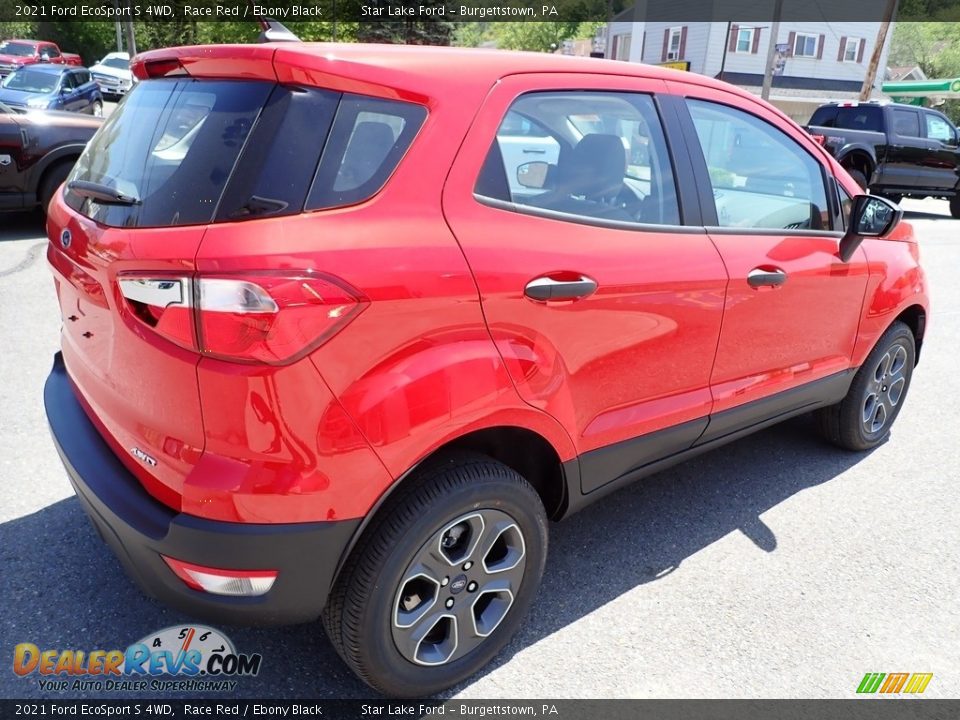 2021 Ford EcoSport S 4WD Race Red / Ebony Black Photo #6