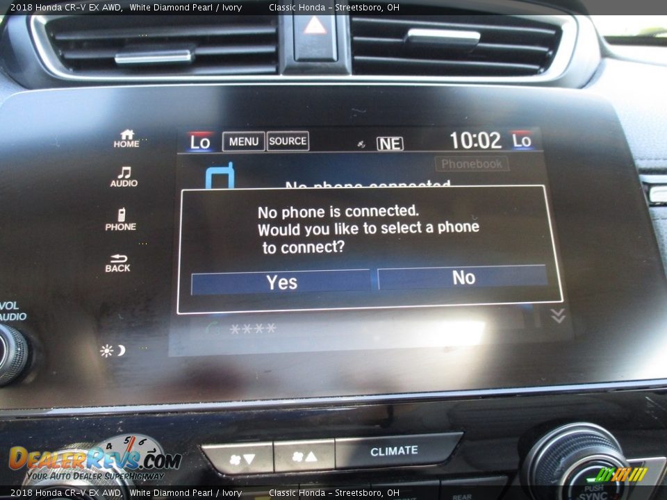 2018 Honda CR-V EX AWD White Diamond Pearl / Ivory Photo #36