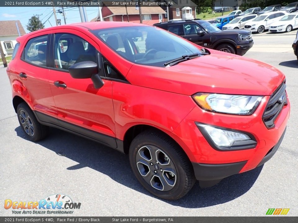 2021 Ford EcoSport S 4WD Race Red / Ebony Black Photo #8