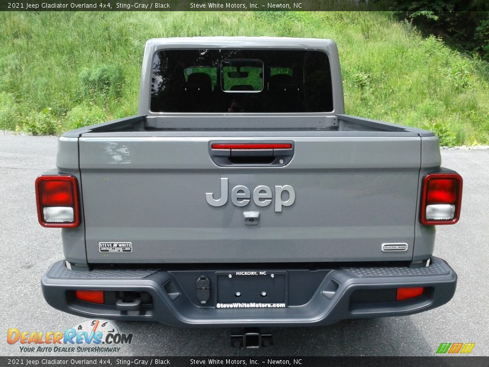 2021 Jeep Gladiator Overland 4x4 Sting-Gray / Black Photo #7