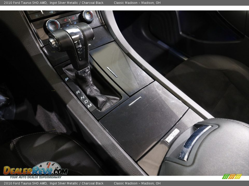 2010 Ford Taurus SHO AWD Ingot Silver Metallic / Charcoal Black Photo #12