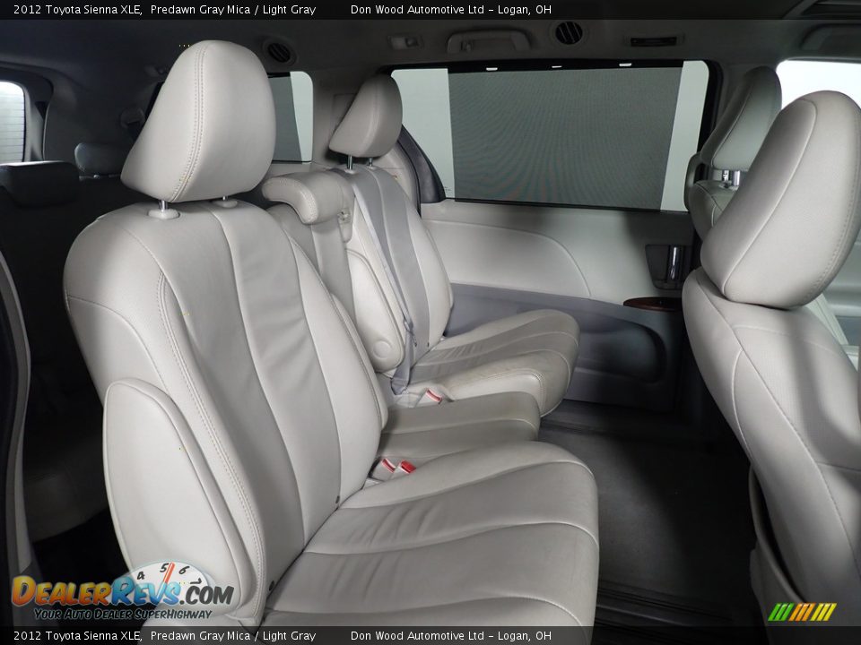 2012 Toyota Sienna XLE Predawn Gray Mica / Light Gray Photo #30