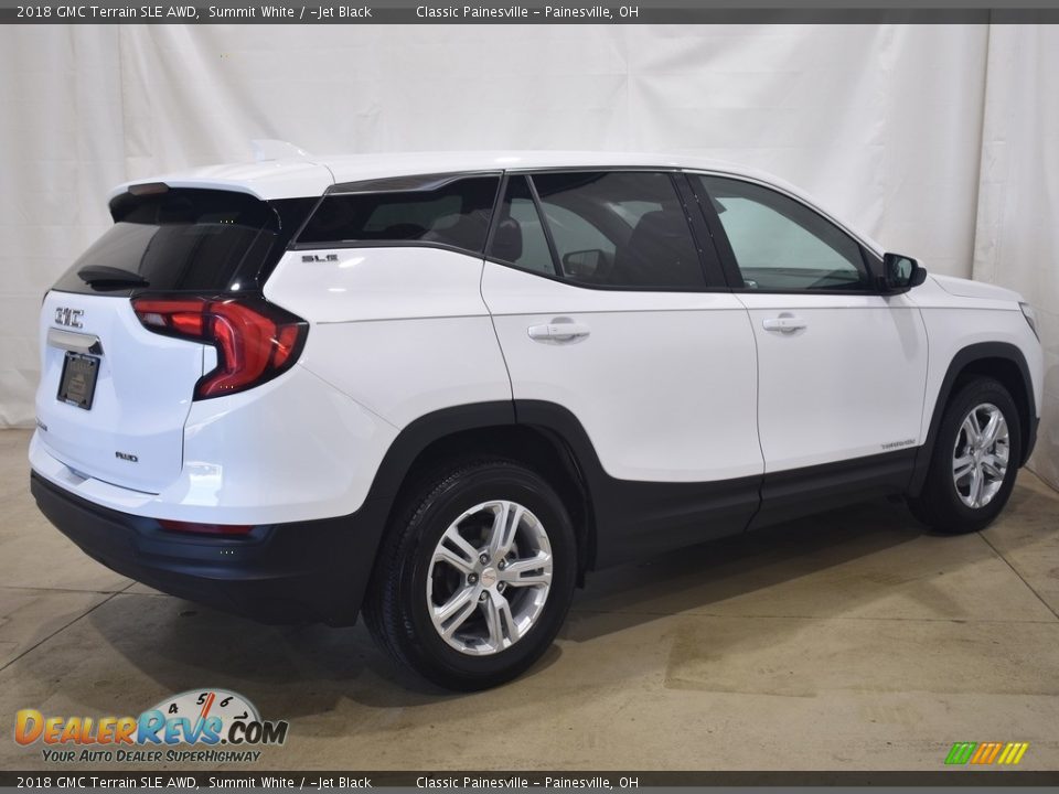 2018 GMC Terrain SLE AWD Summit White / ­Jet Black Photo #2