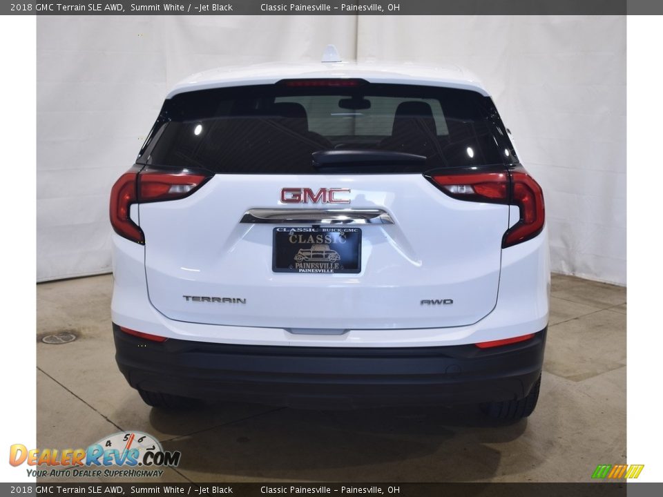 2018 GMC Terrain SLE AWD Summit White / ­Jet Black Photo #3