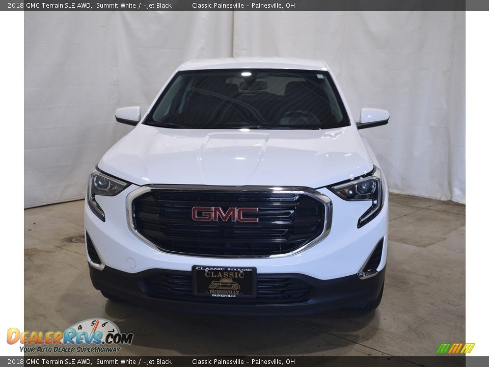 2018 GMC Terrain SLE AWD Summit White / ­Jet Black Photo #4