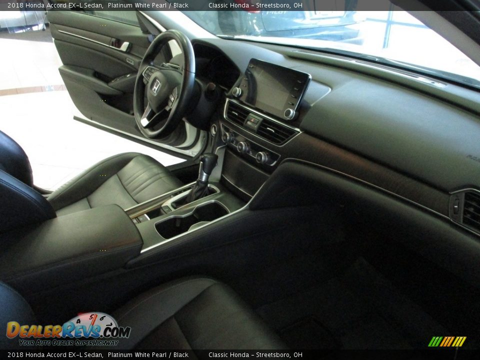 2018 Honda Accord EX-L Sedan Platinum White Pearl / Black Photo #15