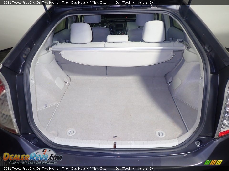 2012 Toyota Prius 3rd Gen Two Hybrid Winter Gray Metallic / Misty Gray Photo #15