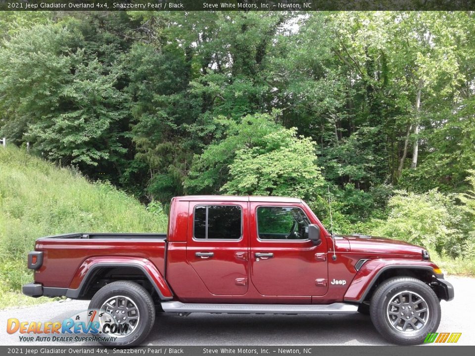 Snazzberry Pearl 2021 Jeep Gladiator Overland 4x4 Photo #5