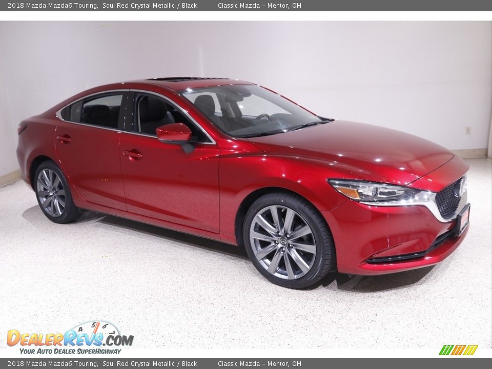 2018 Mazda Mazda6 Touring Soul Red Crystal Metallic / Black Photo #1