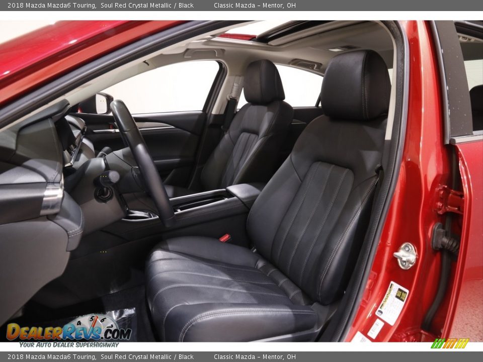 2018 Mazda Mazda6 Touring Soul Red Crystal Metallic / Black Photo #5