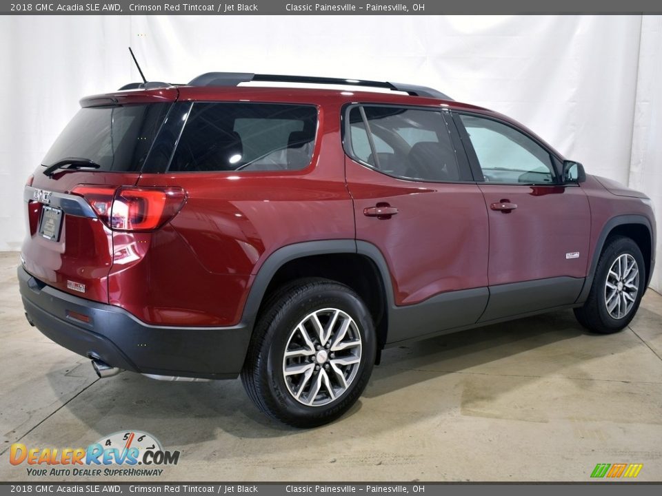 2018 GMC Acadia SLE AWD Crimson Red Tintcoat / Jet Black Photo #2