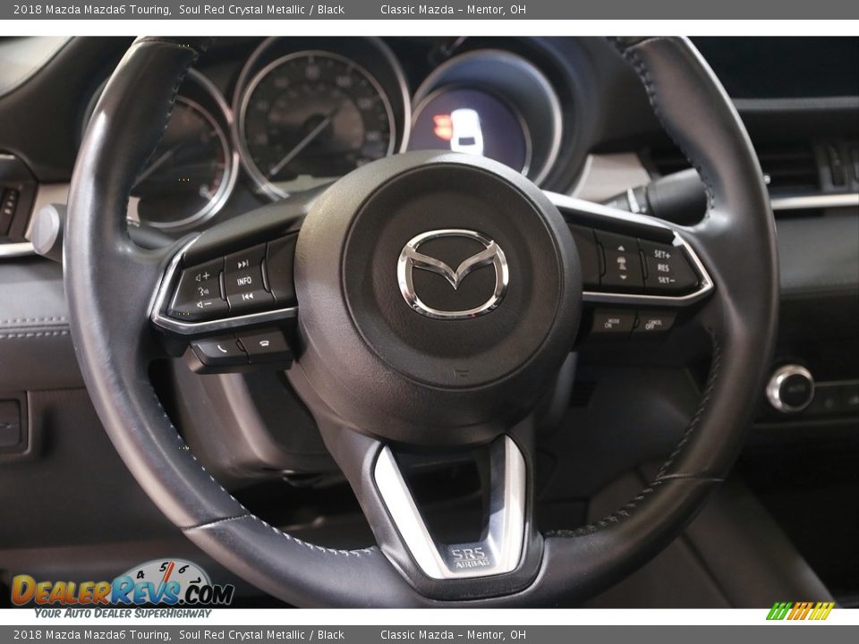 2018 Mazda Mazda6 Touring Soul Red Crystal Metallic / Black Photo #7