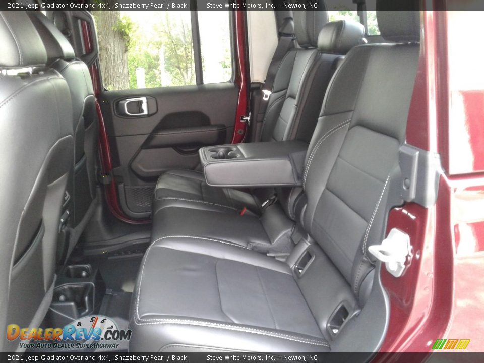 Rear Seat of 2021 Jeep Gladiator Overland 4x4 Photo #14