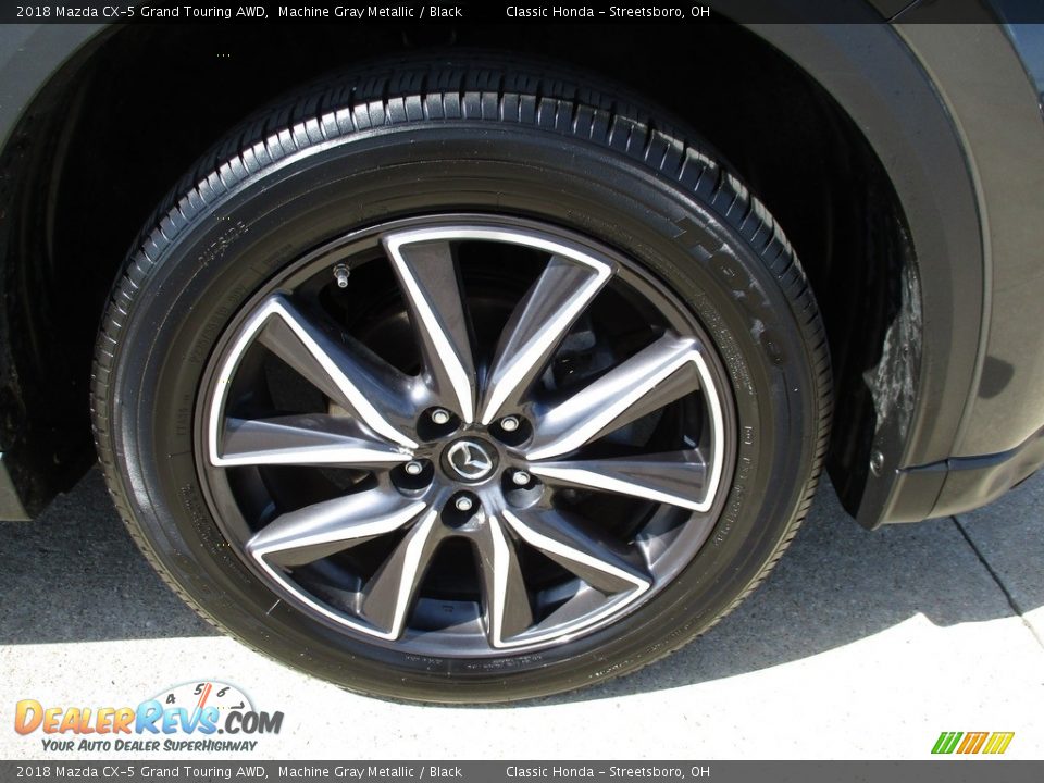 2018 Mazda CX-5 Grand Touring AWD Machine Gray Metallic / Black Photo #5