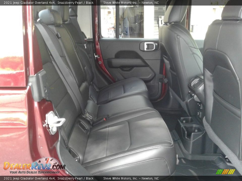 Rear Seat of 2021 Jeep Gladiator Overland 4x4 Photo #16