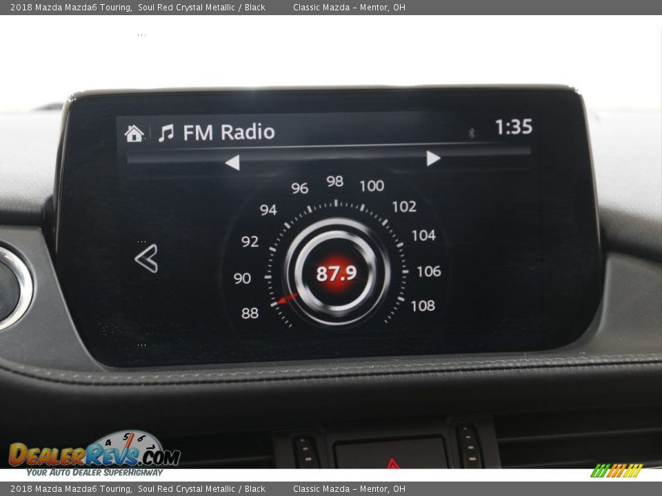 2018 Mazda Mazda6 Touring Soul Red Crystal Metallic / Black Photo #11