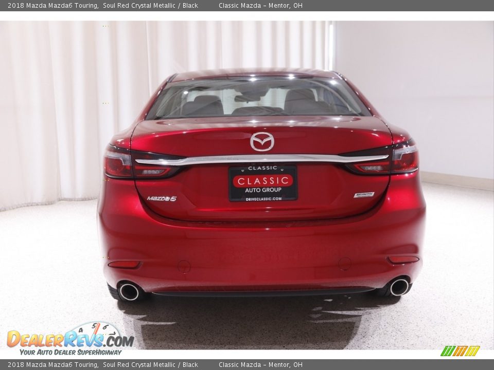 2018 Mazda Mazda6 Touring Soul Red Crystal Metallic / Black Photo #16