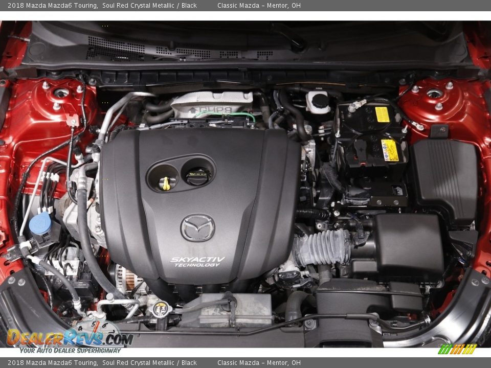 2018 Mazda Mazda6 Touring Soul Red Crystal Metallic / Black Photo #17