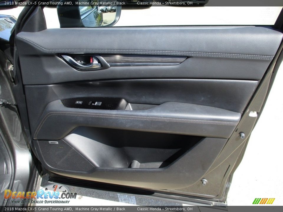2018 Mazda CX-5 Grand Touring AWD Machine Gray Metallic / Black Photo #14