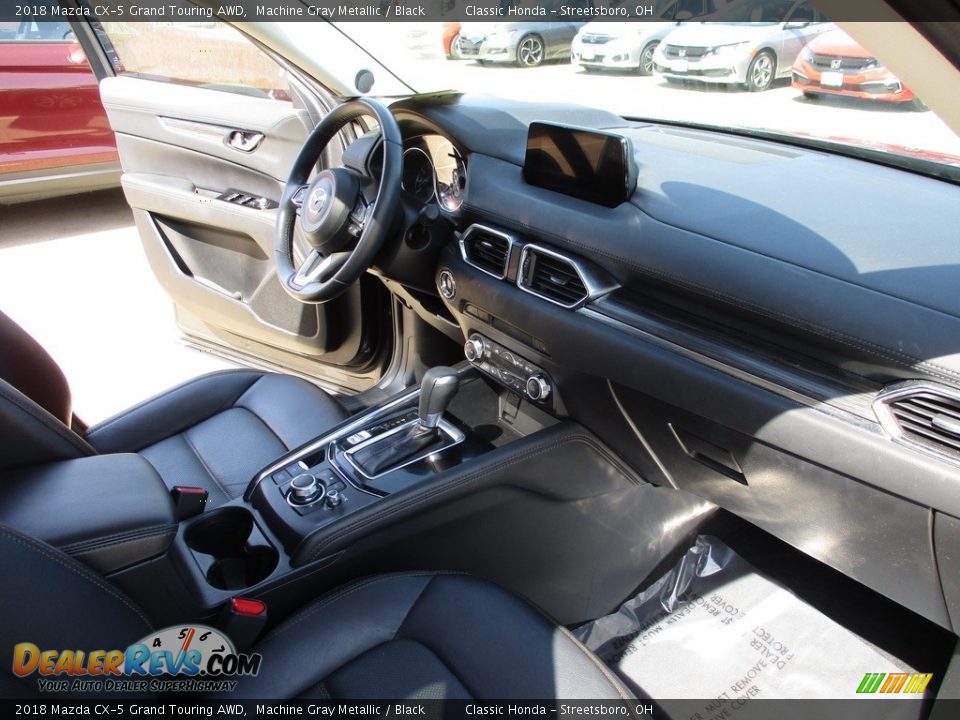 2018 Mazda CX-5 Grand Touring AWD Machine Gray Metallic / Black Photo #15