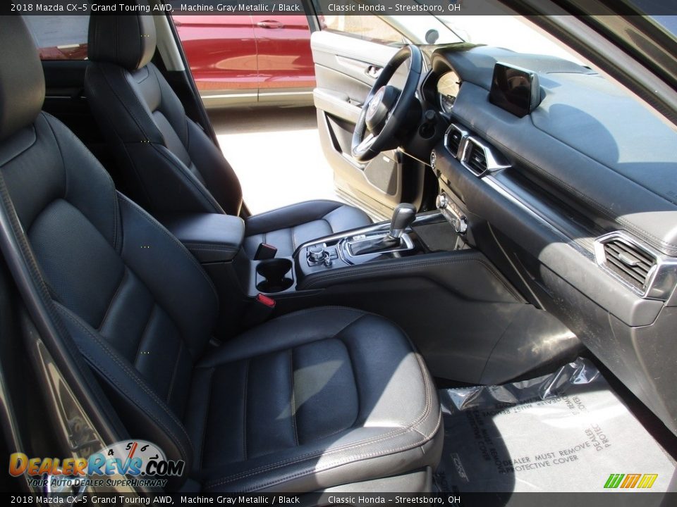 2018 Mazda CX-5 Grand Touring AWD Machine Gray Metallic / Black Photo #16
